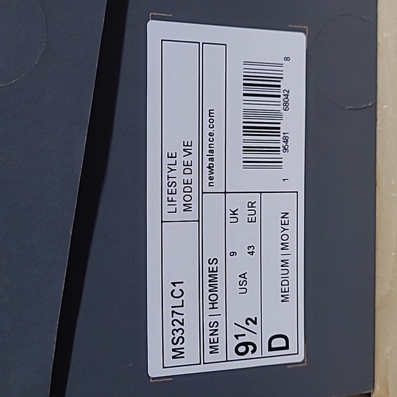 New Balance 327 Sky Columbia Blue White Mens Shoe Sneaker MS327LC1 - Picture 12 of 13